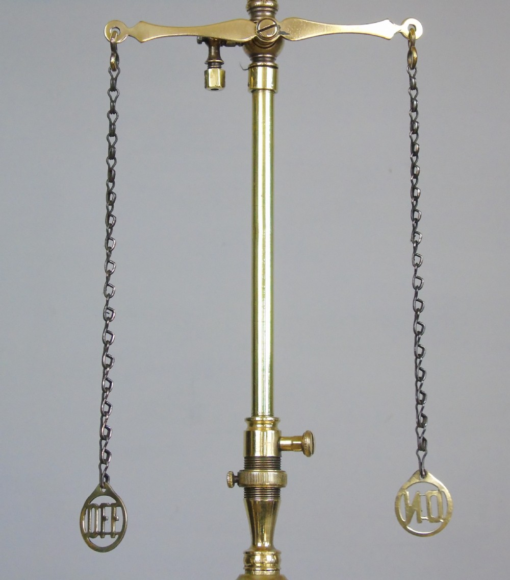 Antique Pendant 'Gasolier' Ceiling Light View V