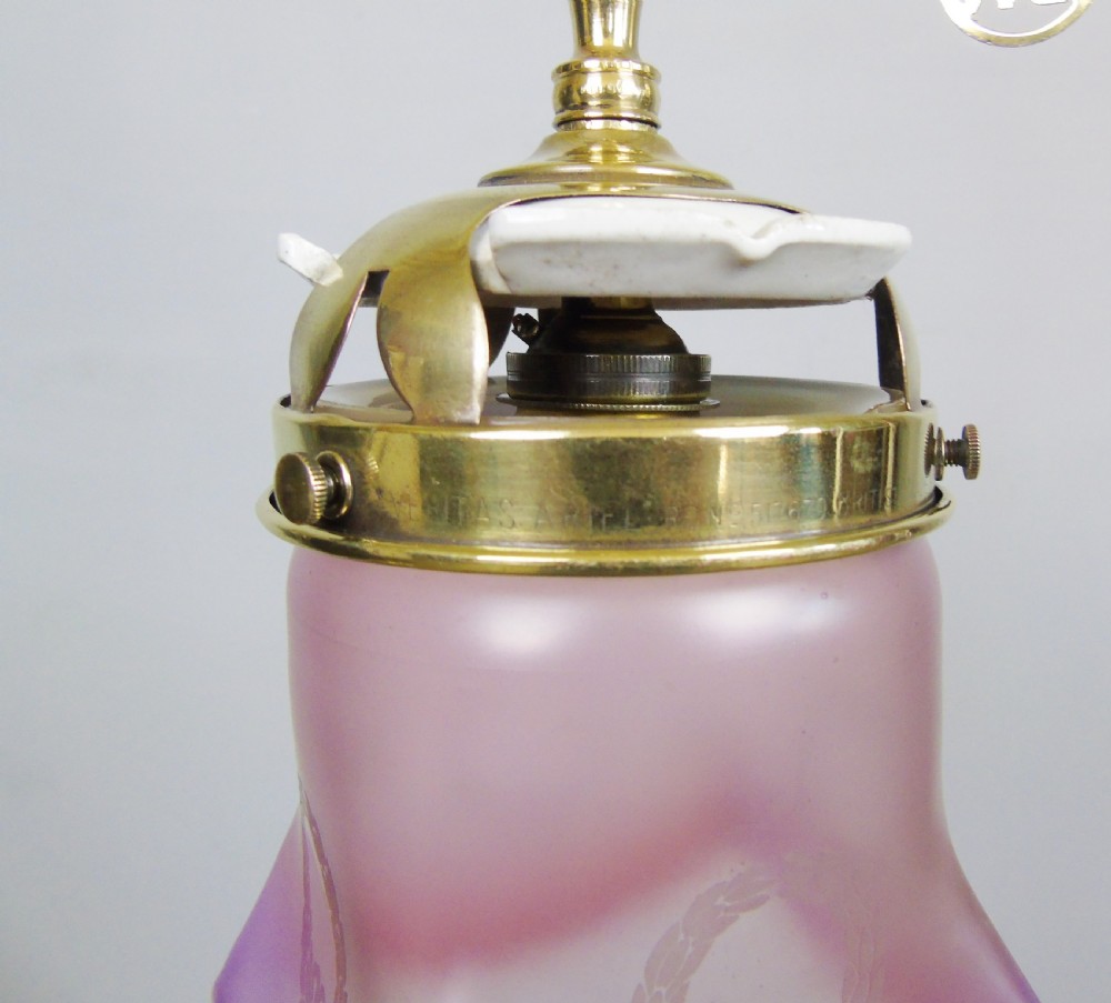 Antique Pendant 'Gasolier' Ceiling Light View VII