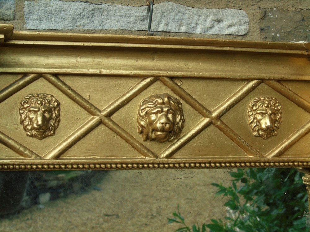 Early 19th Century Regency Pier Glass Mirror View III