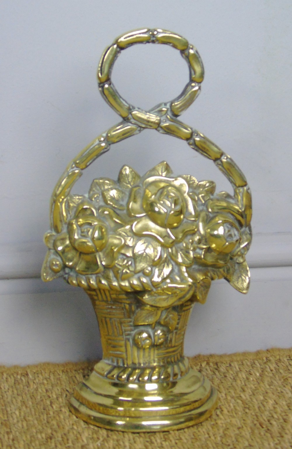 Regency Brass Doorstop Circa 1830