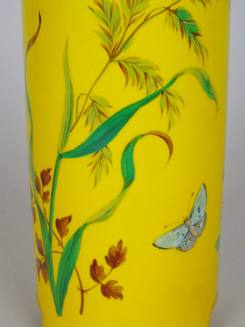 Minton Aesthetic Yellow Vase View III