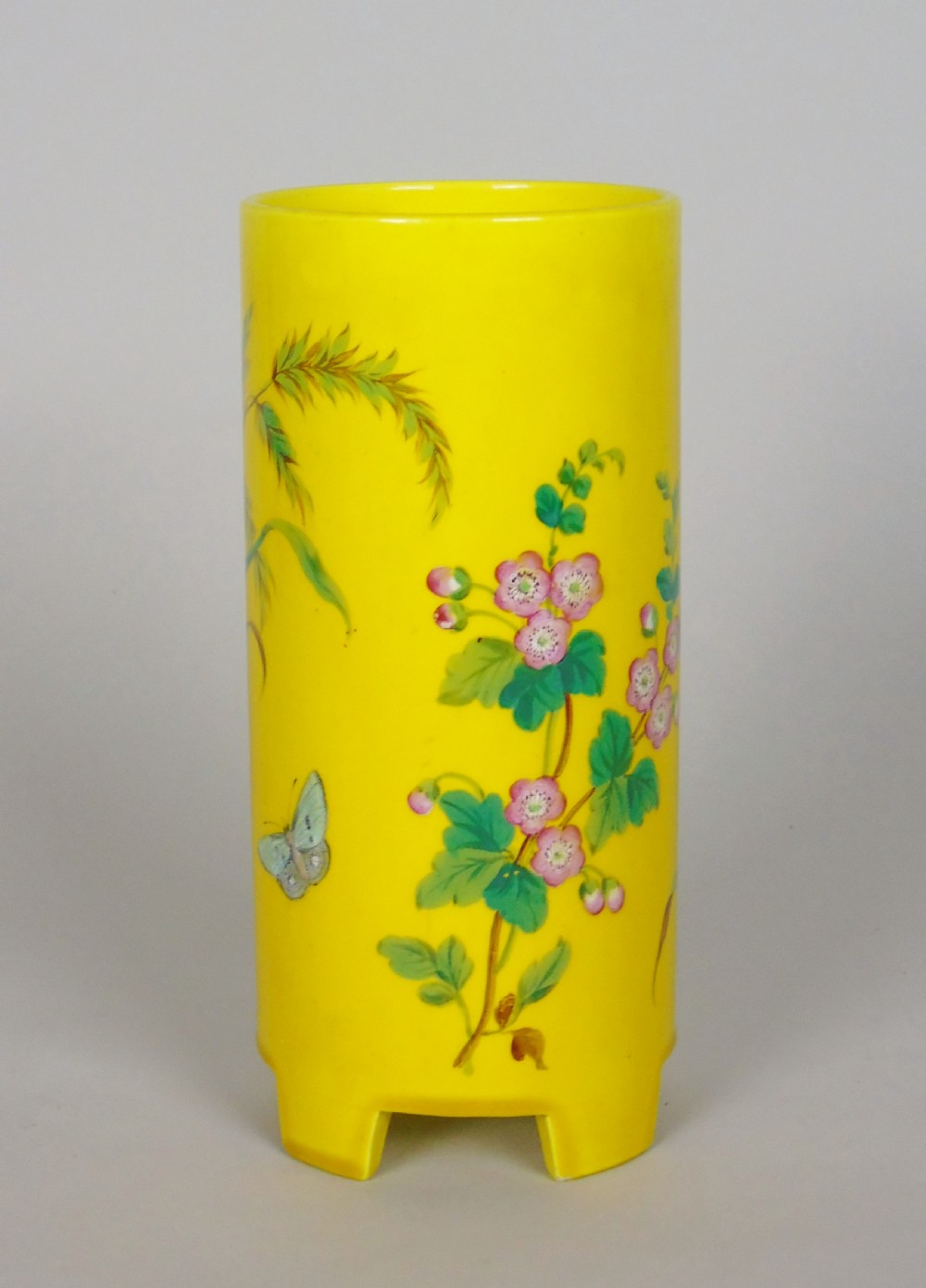 Minton Aesthetic Yellow Vase View IV