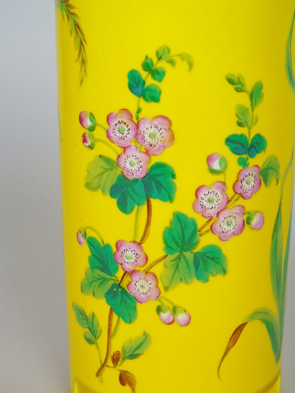 Minton Aesthetic Yellow Vase View V