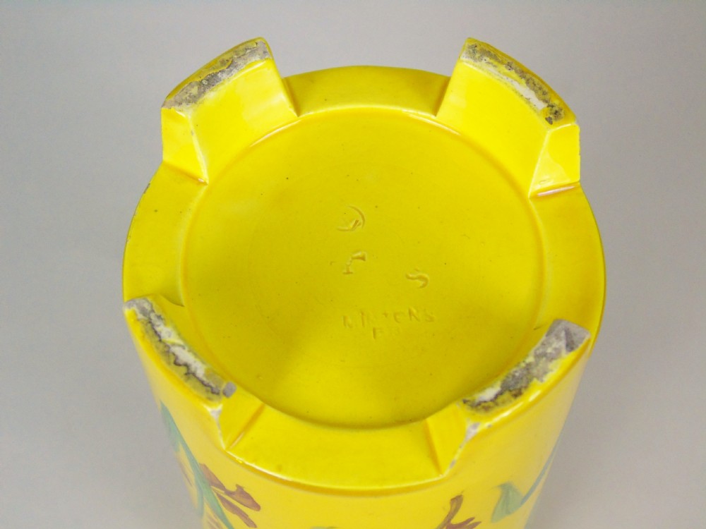 Minton Aesthetic Yellow Vase View VIII