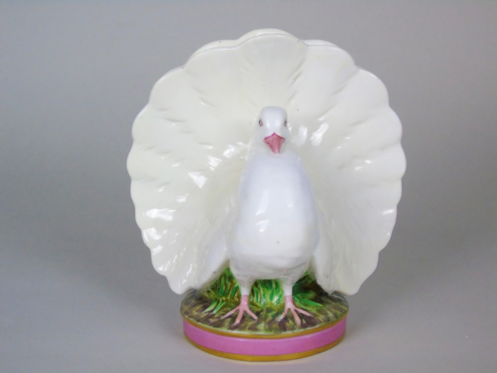 19th Century Minton Dove Posy Holder View III