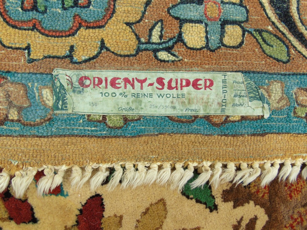 Beautiful Handwoven Woollen Arts & Crafts Carpet View VIII