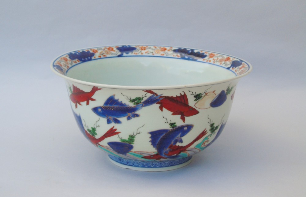 Japanese Meiji Period Arita Bowl View III