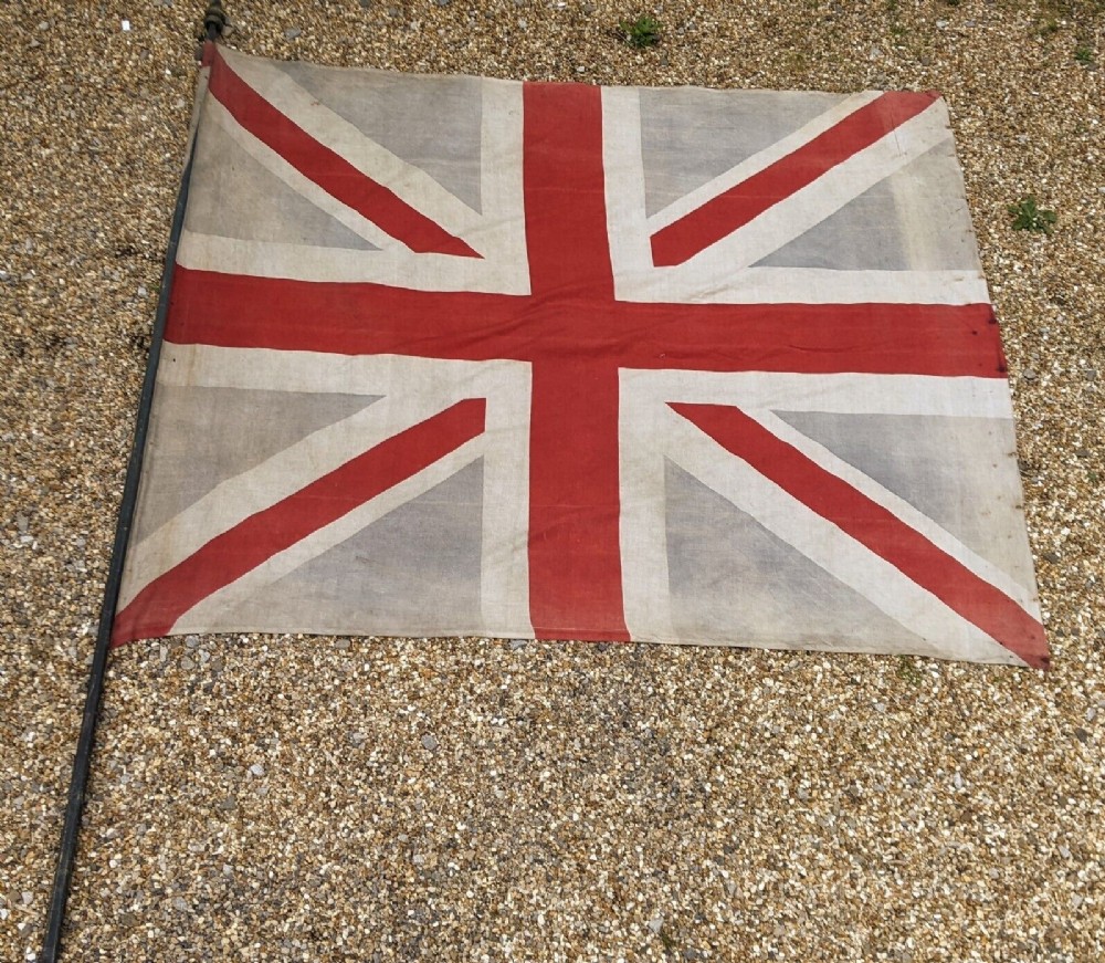 Very Large Original WW I Union Jack Flag