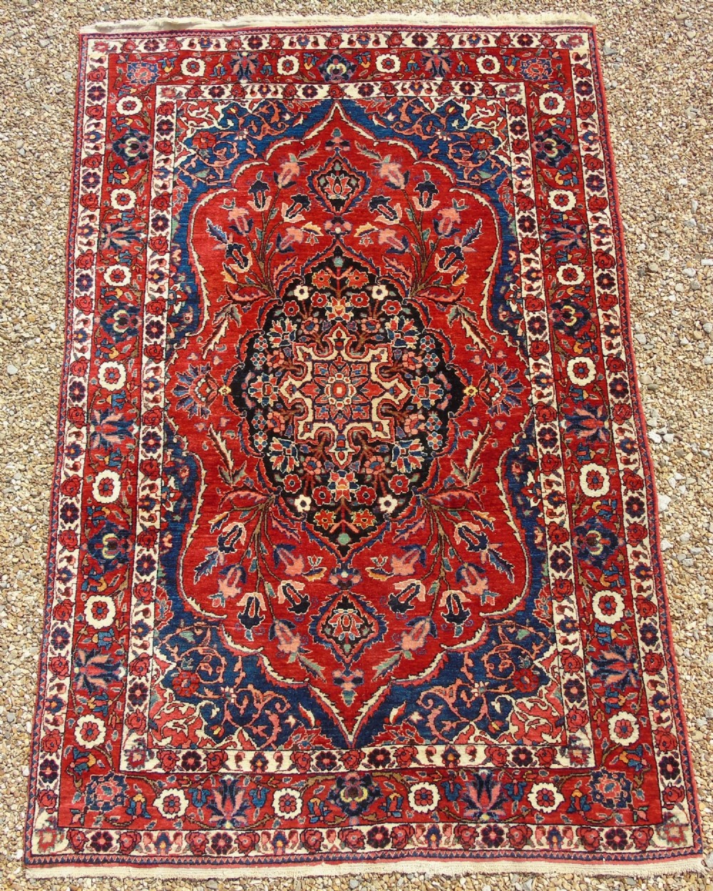 Antique Bakhtiari Carpet 