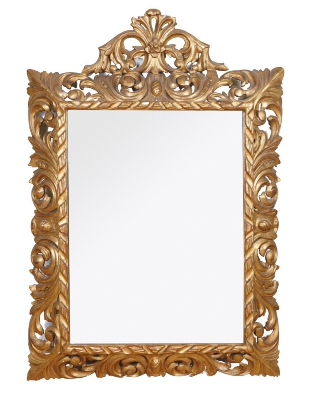 Large Antique Florentine Mirror