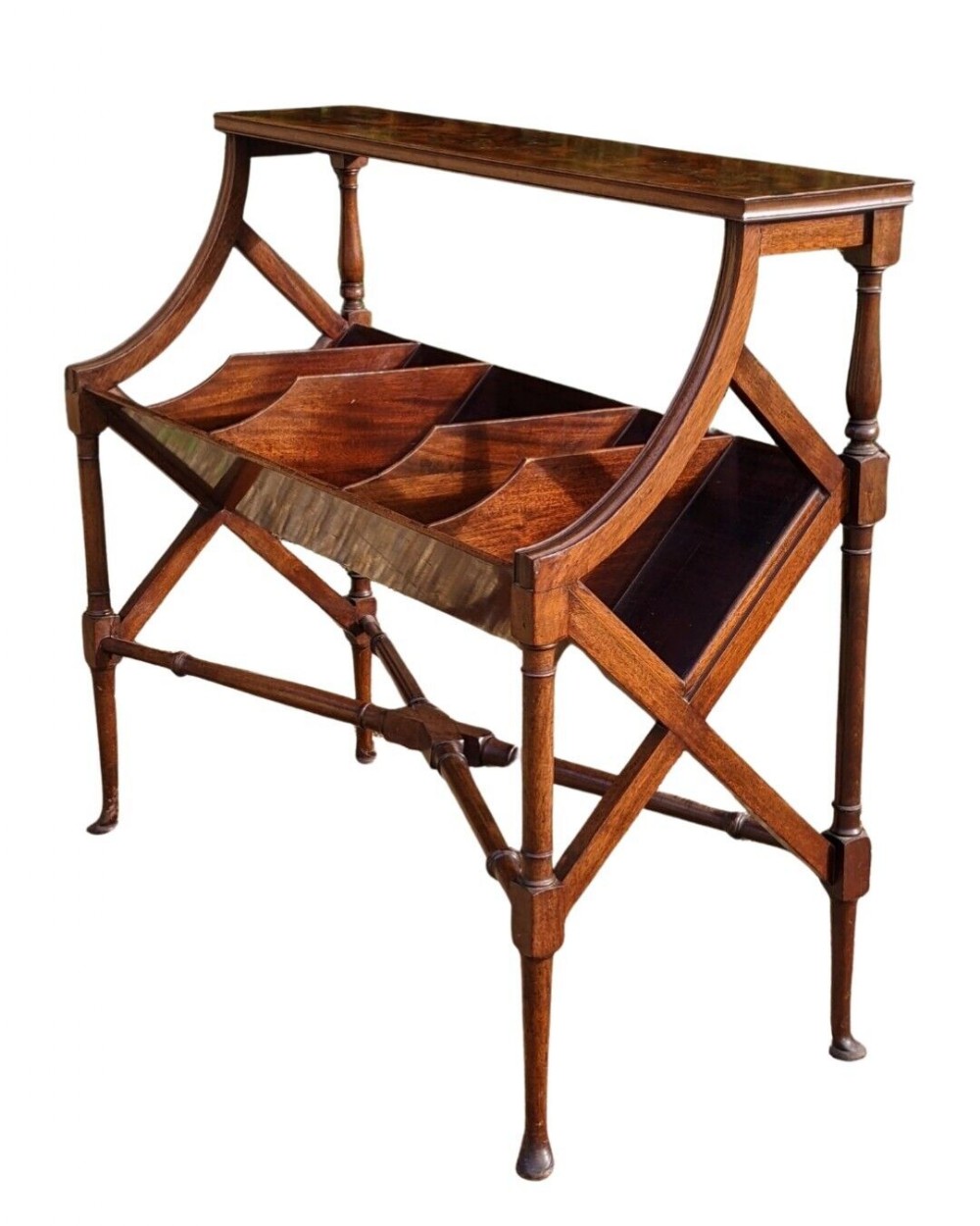 Good Large Country House Mahogany Book Stand