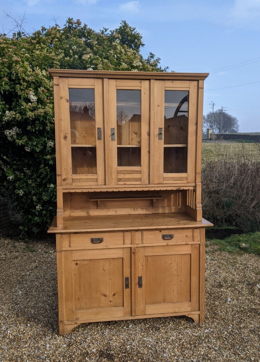 Antique Glazed Pine Dresser