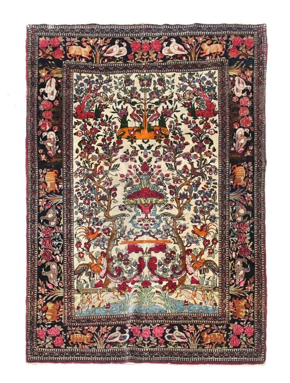 Beautiful Antique Isfahan Carpet