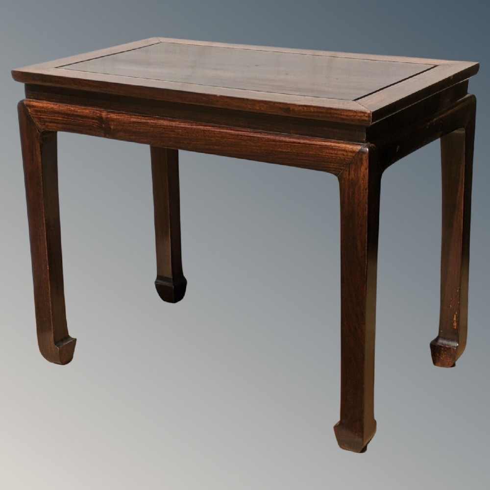 Good 19th Century Chinese Huanghuali Table