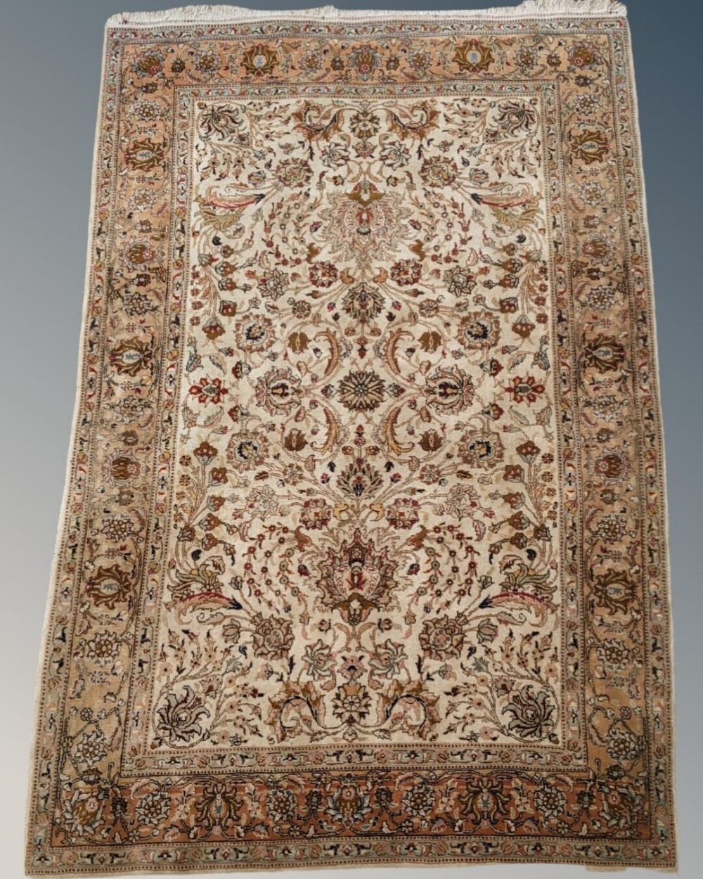 Antique Tabriz Carpet Room Size