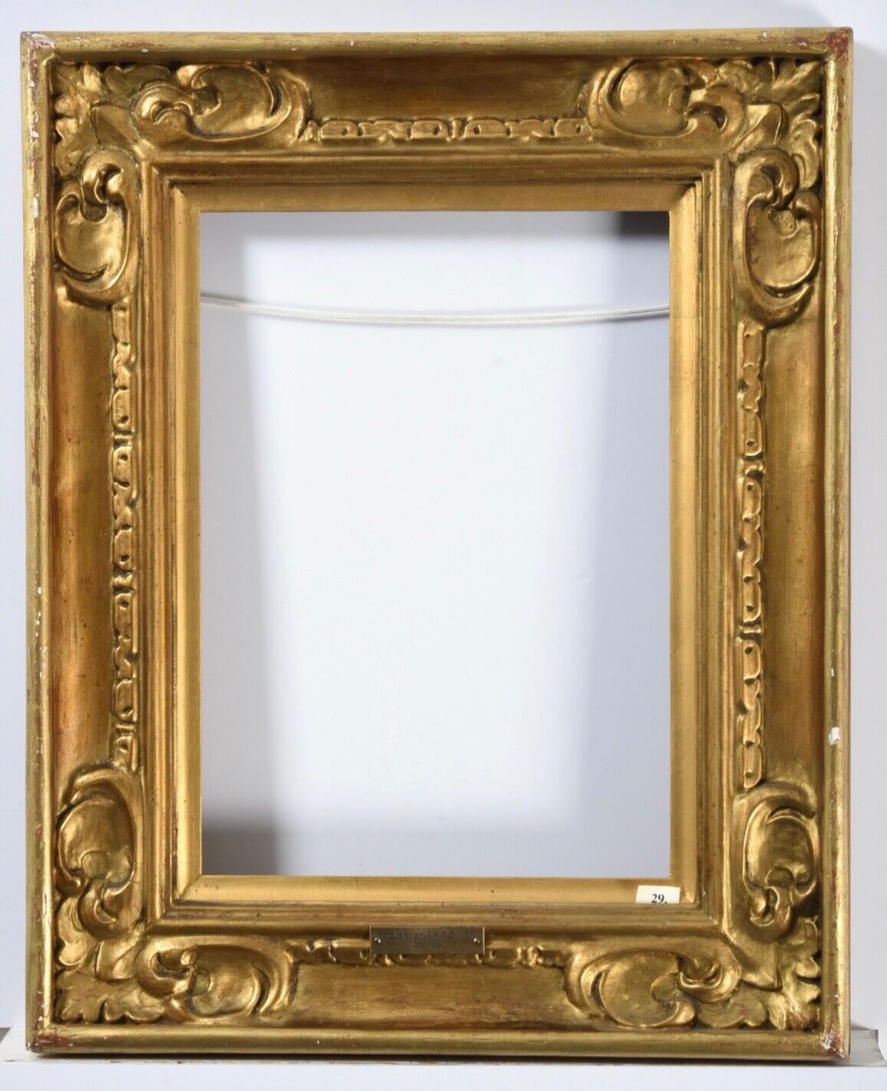 19th Century English Giltwood Composition Frame