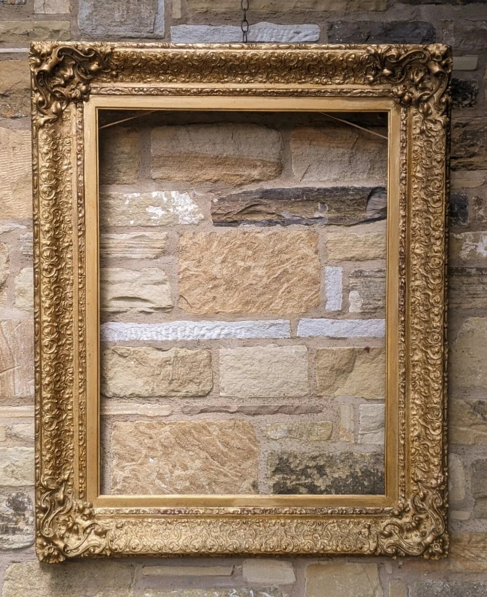 Good Large Victorian Gilt Frame No 37