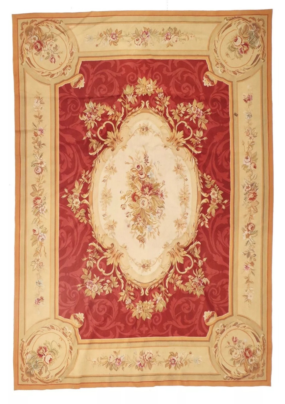 Beautiful Aubusson Carpet Room Size