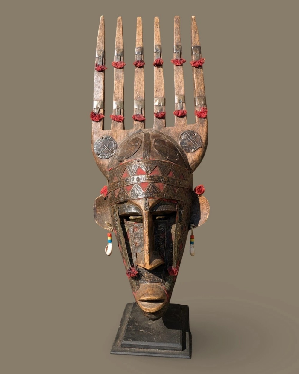 Antique Tribal Bamana Mask