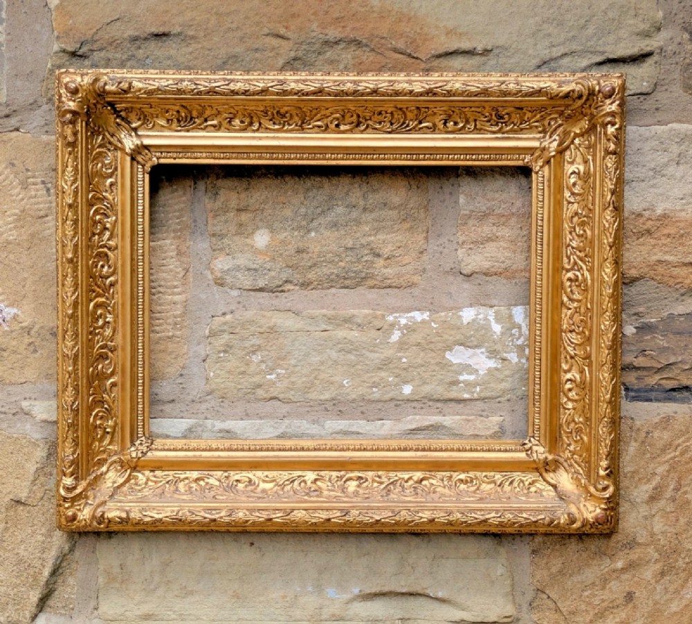 Good Antique Gilt Picture Frame circa 1870 No 10