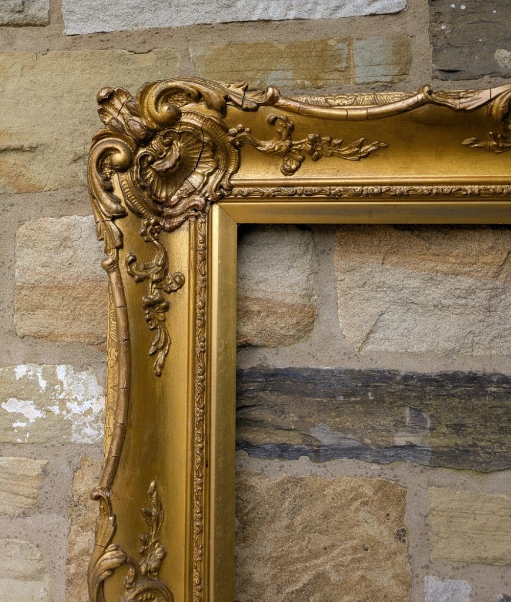 Good Victorian Gilt & Gesso Frame View III