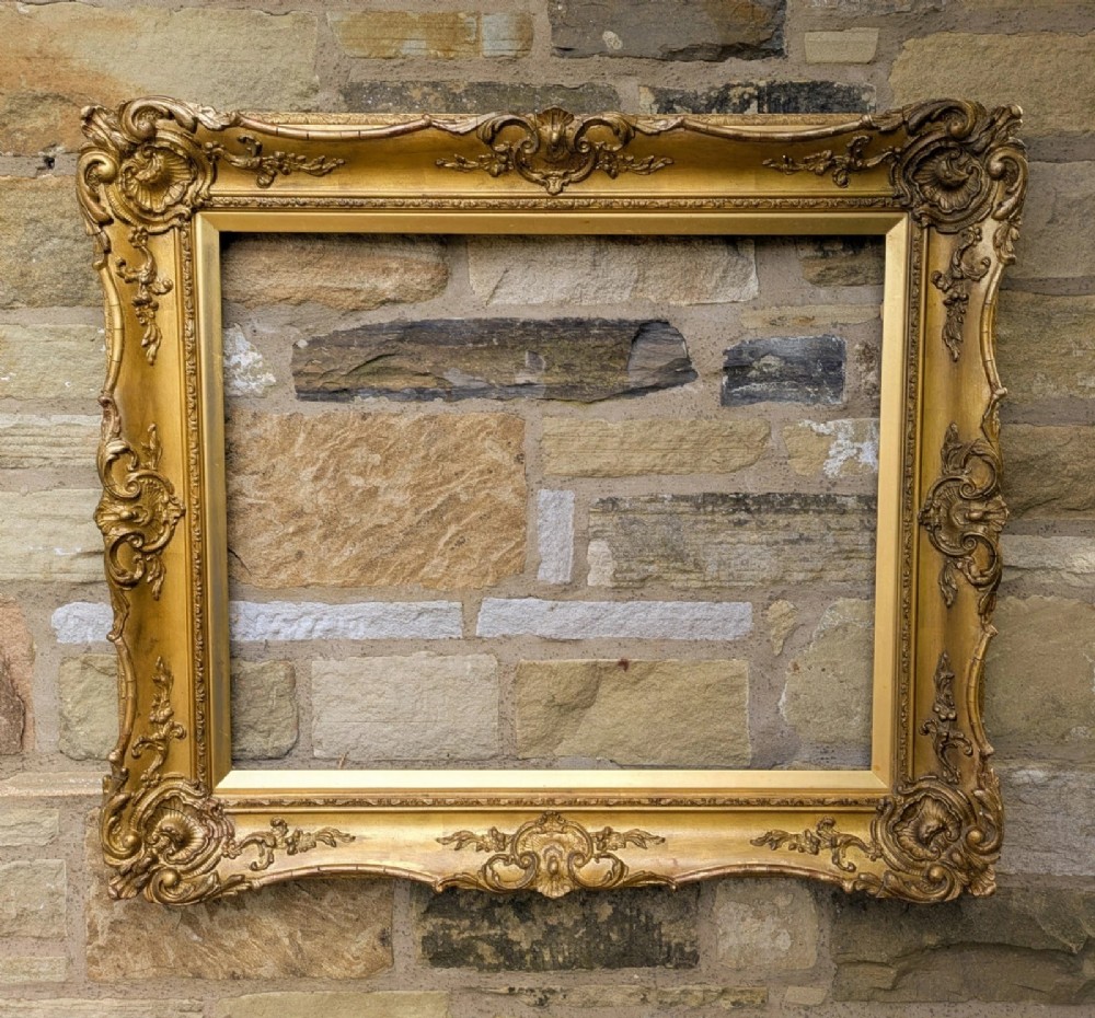 Good Victorian Gilt & Gesso Frame View V
