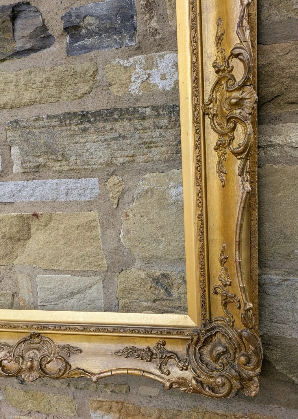 Good Victorian Gilt & Gesso Frame View VI