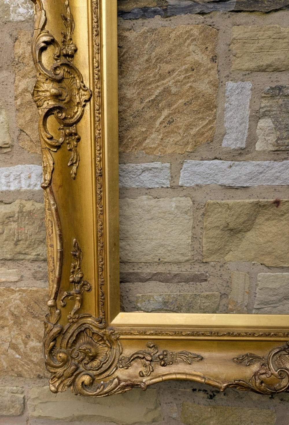 Good Victorian Gilt & Gesso Frame View VII