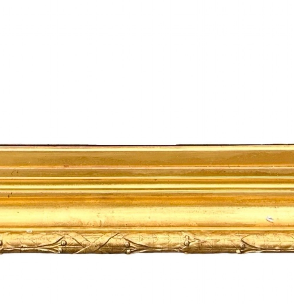 Good Large Victorian Gilt & Gesso Frame View V