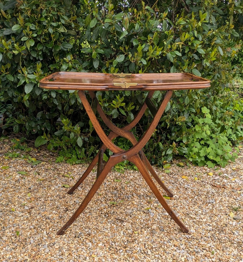 19th Century Mahogany Coaching Table View III