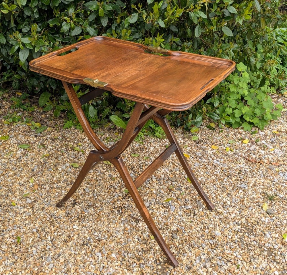 19th Century Mahogany Coaching Table View IV