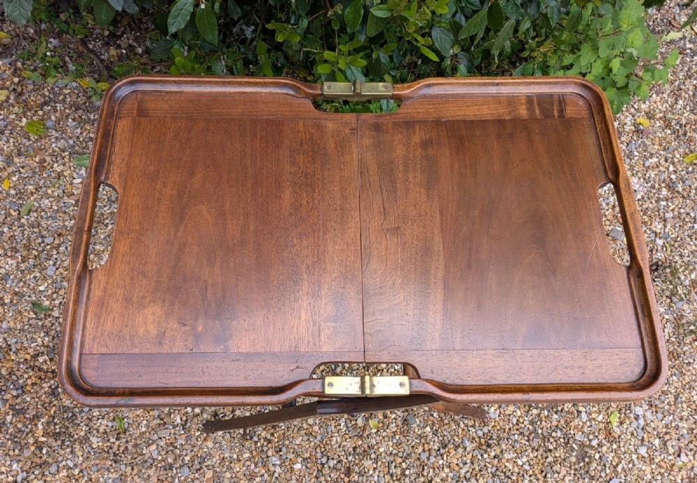 19th Century Mahogany Coaching Table View VII