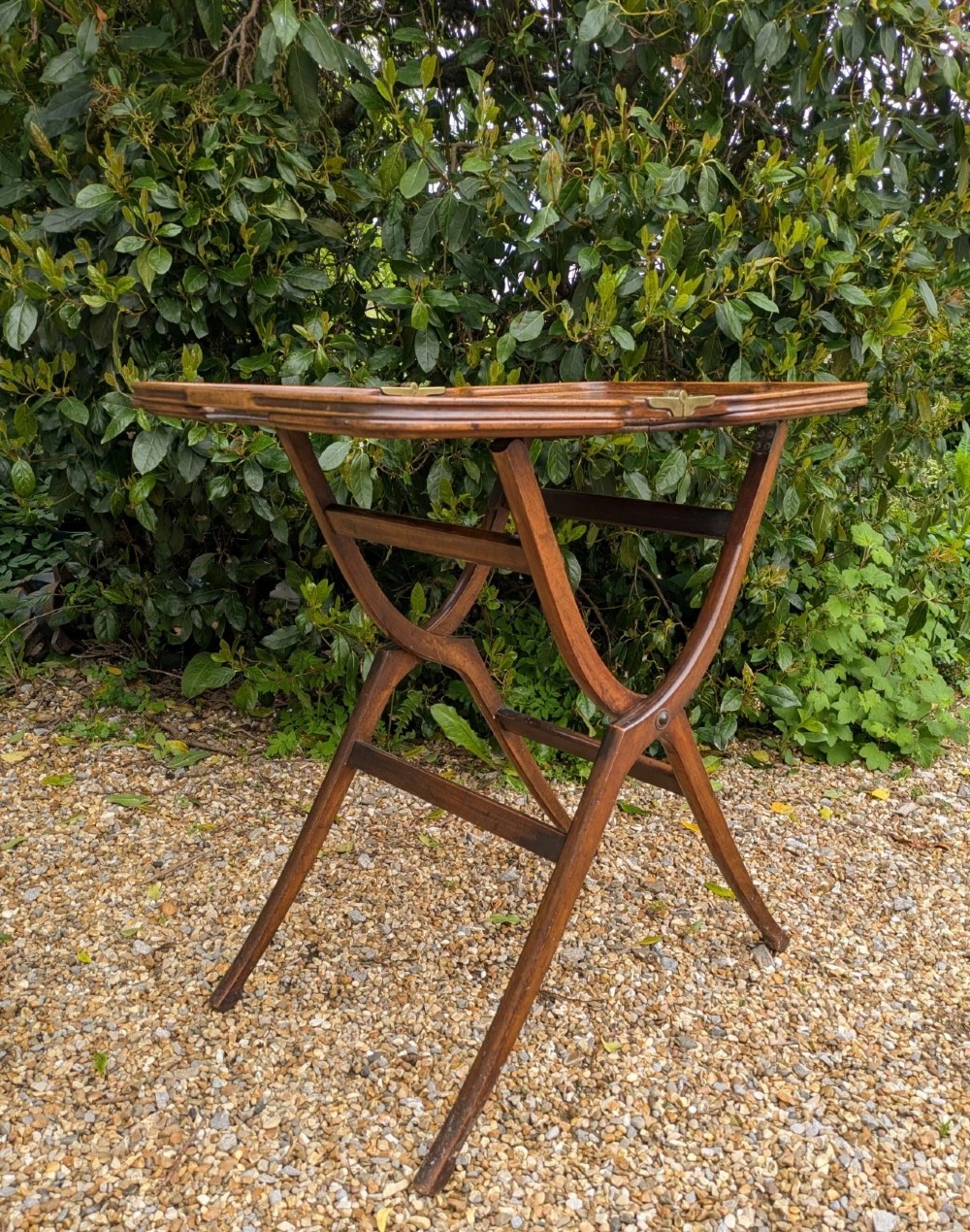 19th Century Mahogany Coaching Table View VIII