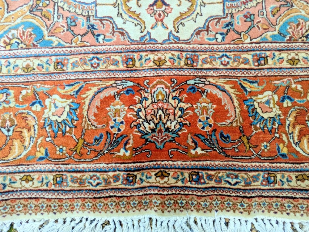 Beautiful Signed Tabriz Carpet 302 x 211 View VII
