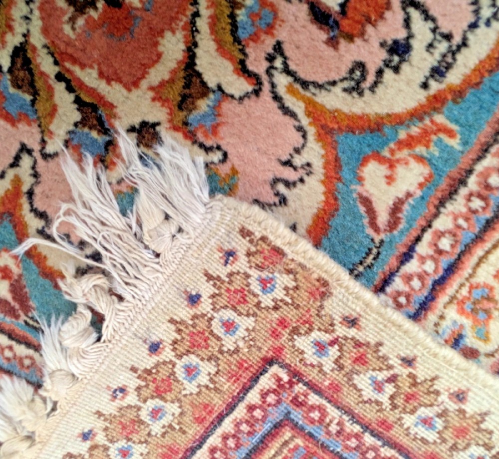 Beautiful Signed Tabriz Carpet 302 x 211 View IX