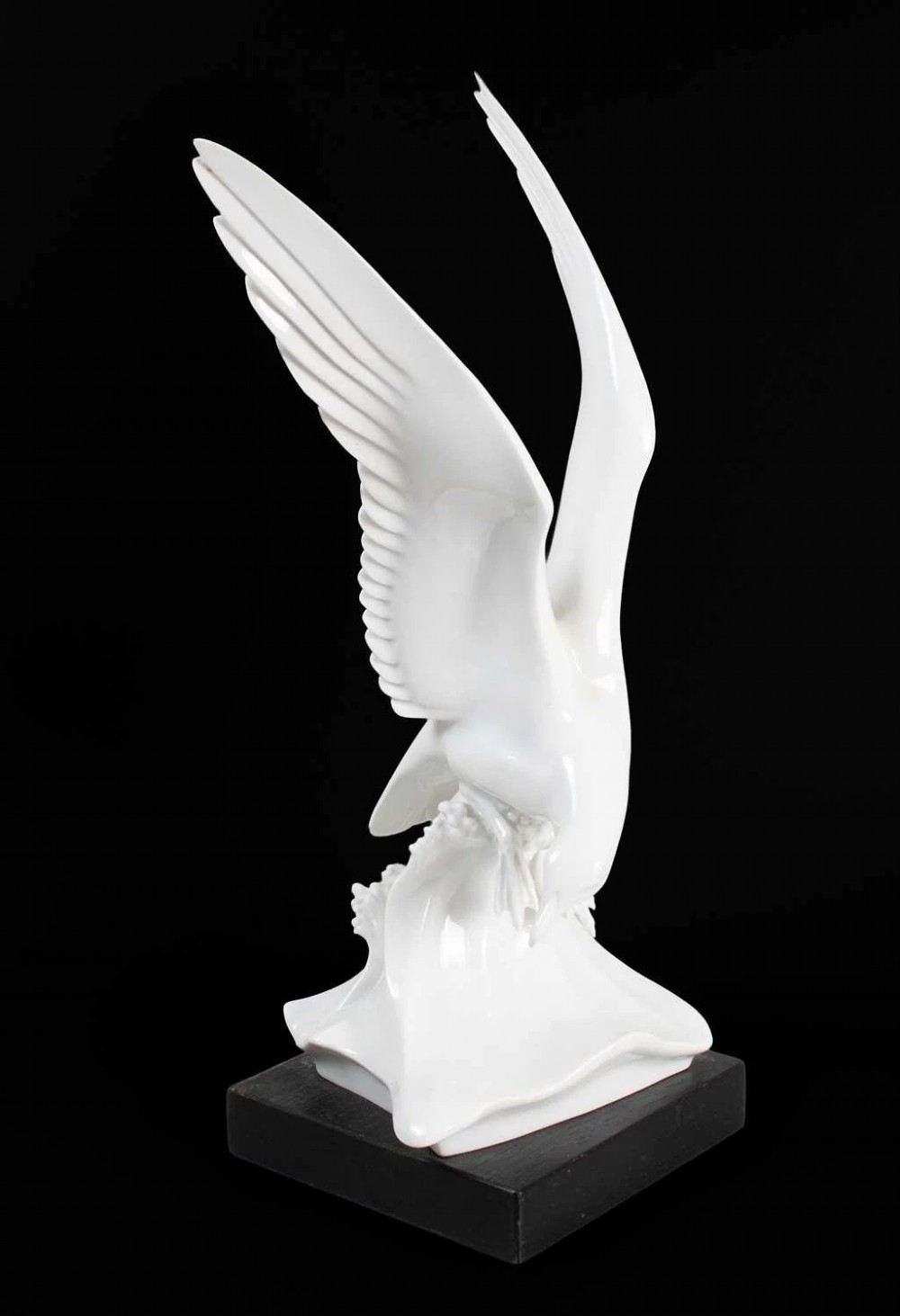 Meissen White Porcelain Seagull View II