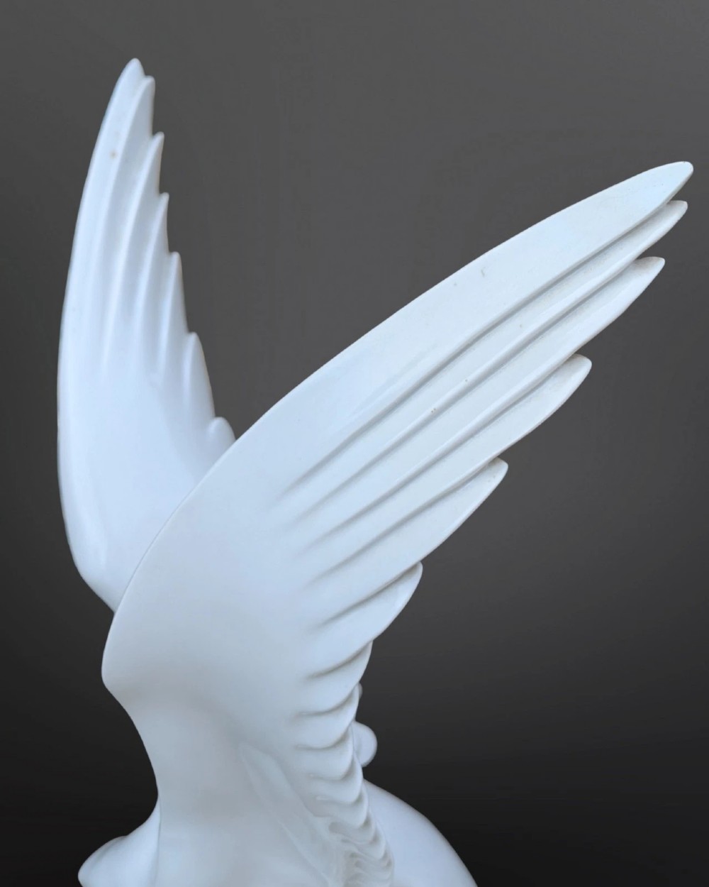 Meissen White Porcelain Seagull View X