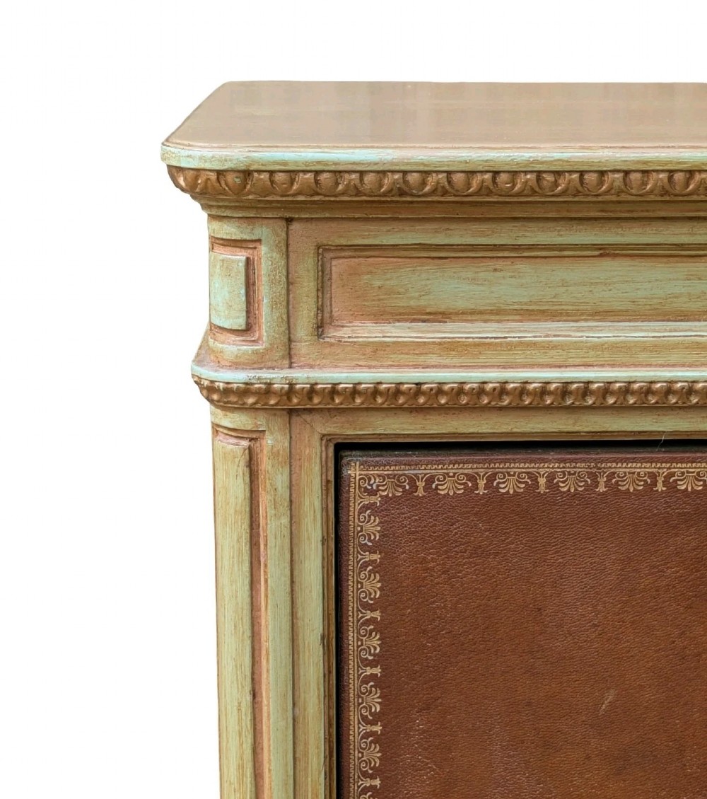 Neat French Chest Leather Drawers View V
