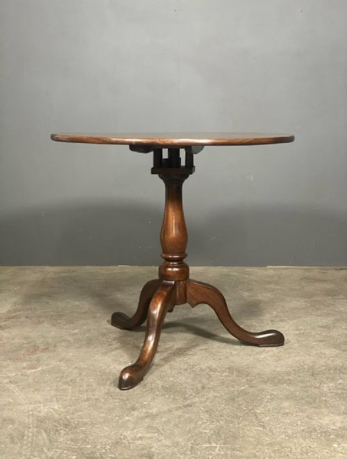 ANTIQUE BIRD CAGE TILT TOP TABLE - ADDITIONAL PHOTO 3