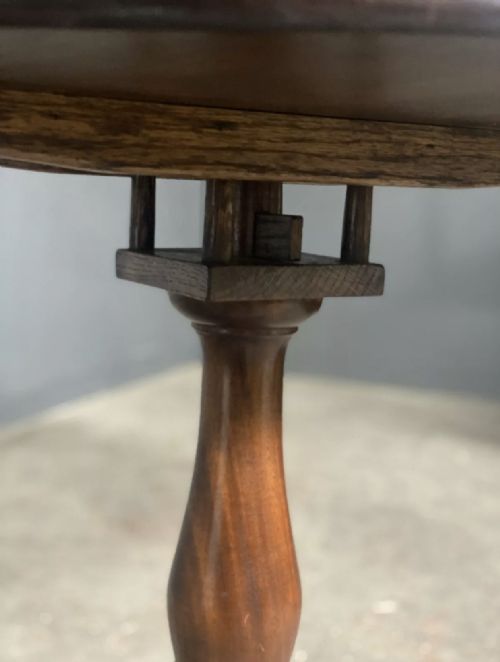 ANTIQUE BIRD CAGE TILT TOP TABLE - ADDITIONAL PHOTO 4