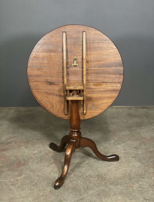ANTIQUE BIRD CAGE TILT TOP TABLE - ADDITIONAL PHOTO 6