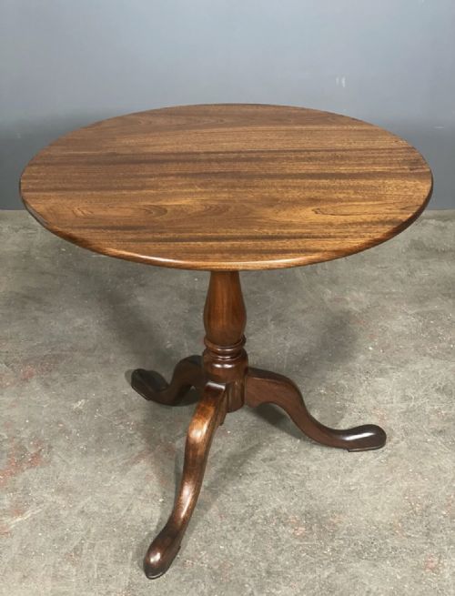 ANTIQUE BIRD CAGE TILT TOP TABLE - ADDITIONAL PHOTO 9