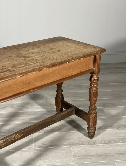 19TH CENTURY CHURCH SIDE TABLE - ADDITIONAL PHOTO 3
