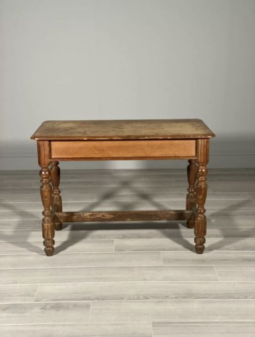 19TH CENTURY CHURCH SIDE TABLE - ADDITIONAL PHOTO 4