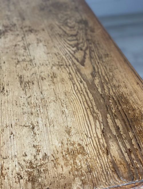 19TH CENTURY CHURCH SIDE TABLE - ADDITIONAL PHOTO 7