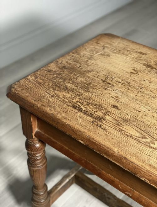 19TH CENTURY CHURCH SIDE TABLE - ADDITIONAL PHOTO 8