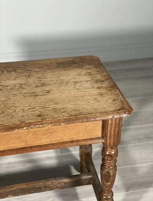 19TH CENTURY CHURCH SIDE TABLE - ADDITIONAL PHOTO 9