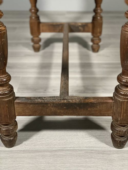 19TH CENTURY CHURCH SIDE TABLE - ADDITIONAL PHOTO 11