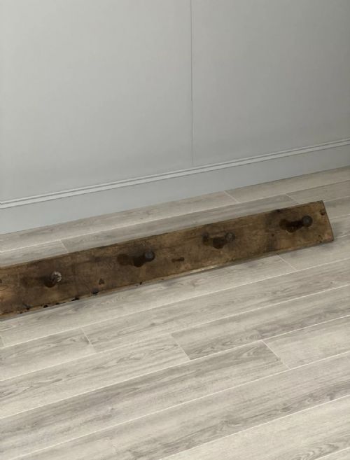 LARGE 19TH CENTURY STABLE TACK COAT RACK - ADDITIONAL PHOTO 9