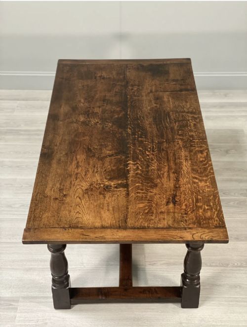 17TH CENTURY OAK REFECTORY TABLE - ADDITIONAL PHOTO 1